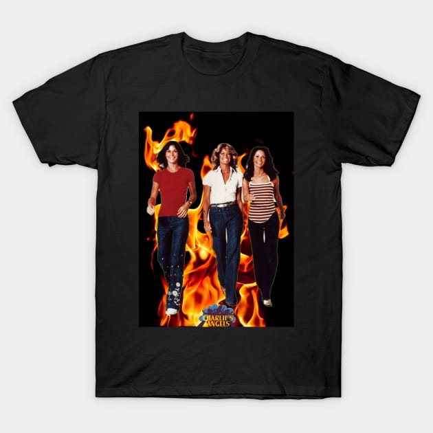 charlies angels T-Shirt by fonchi76